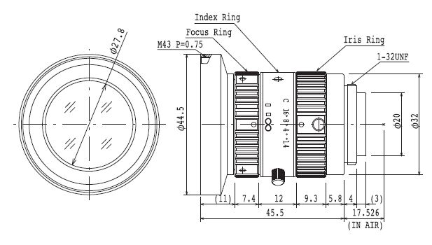 Unice H0514-MP2 Lens